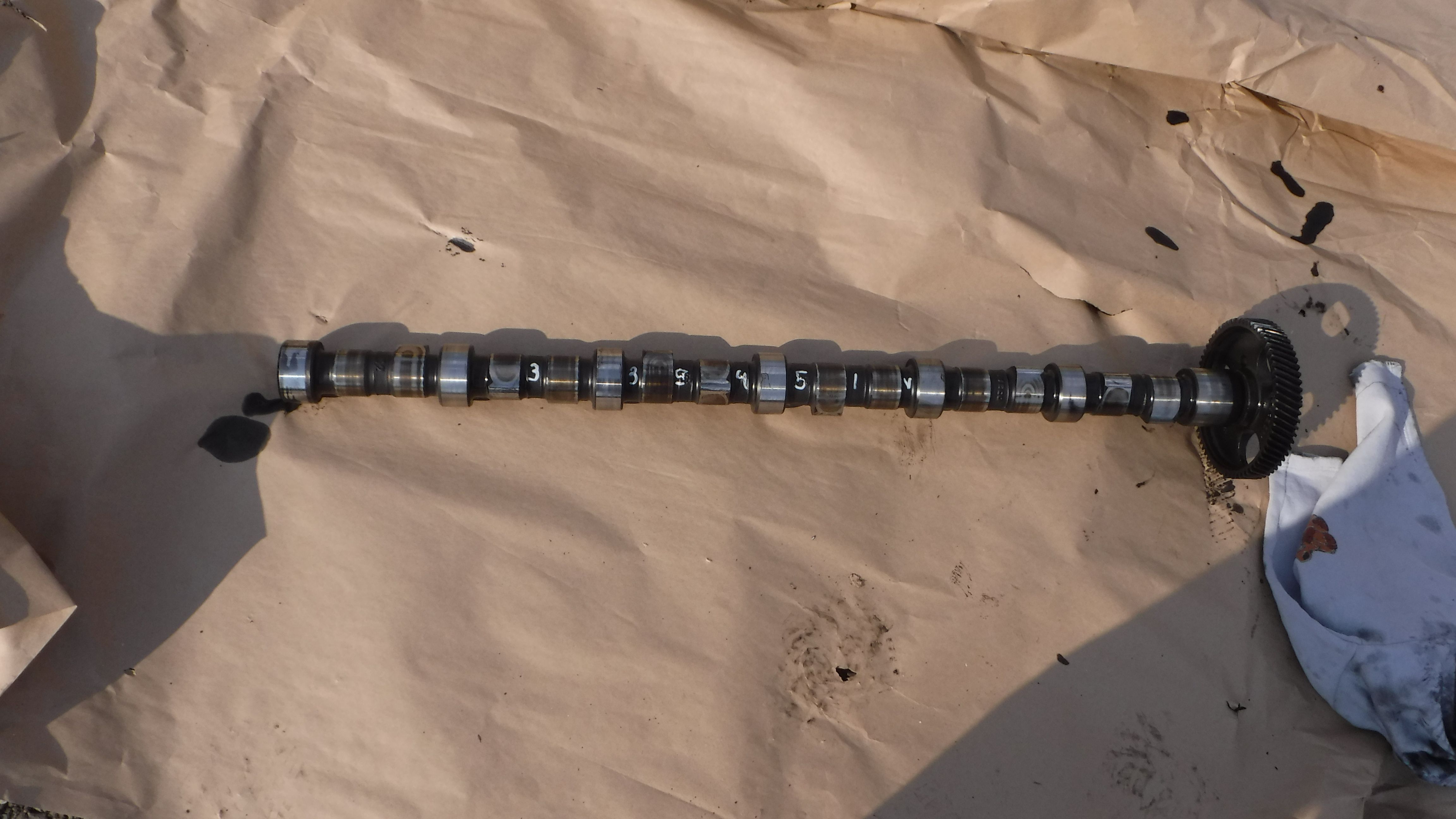 Распредвал с шестерней в сборе  61317661 61316208  iveco евротех магирус 8460 380лс